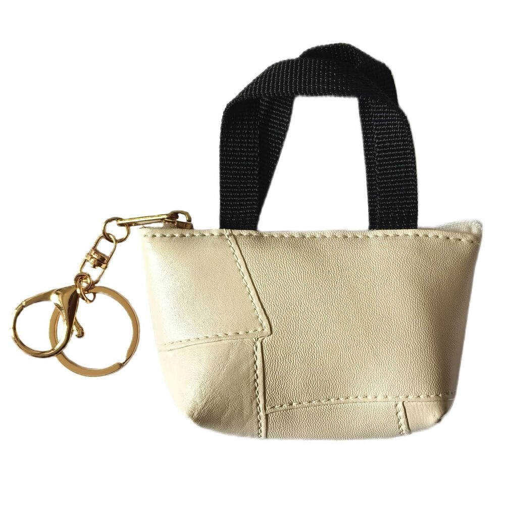 6603 Mini Coin Purse Backpack Purse Keychain Change Purse Micro Tote Bag